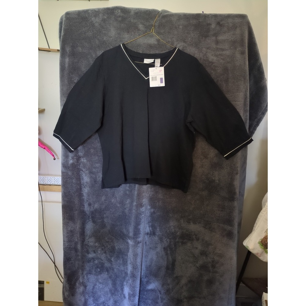 Liz Claiborne Woman Petite Size 3p Weekend Getaway Shirt New With Tags
